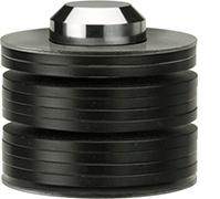 Disc stack can be easily placed into assembly.