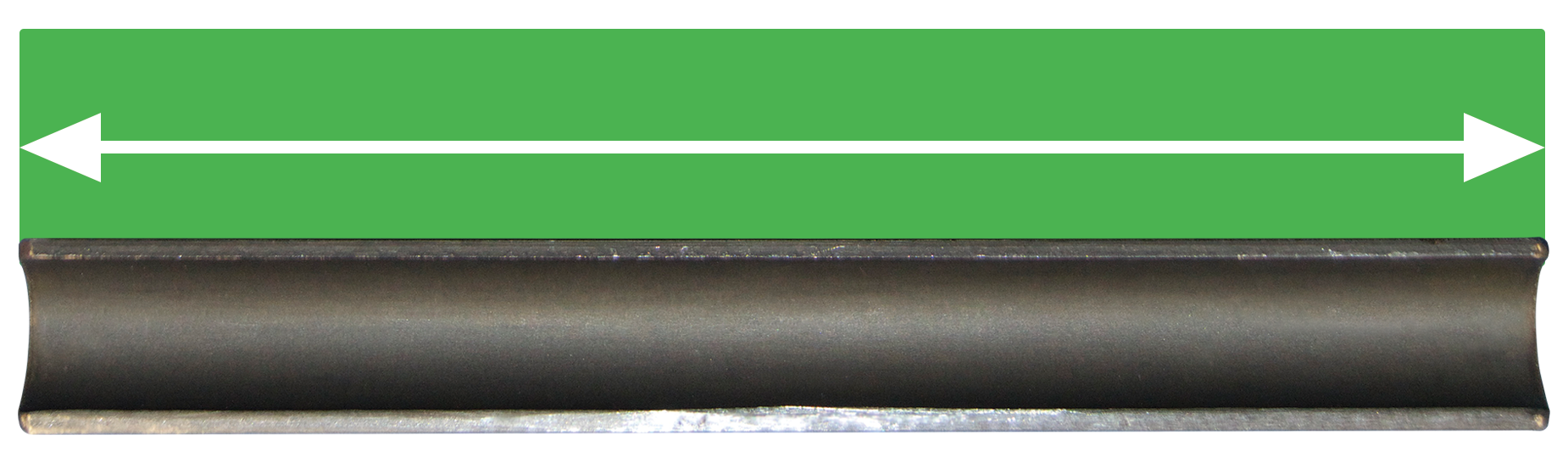 Figure 2: ArmorGalv® coated - complete inside diameter coating