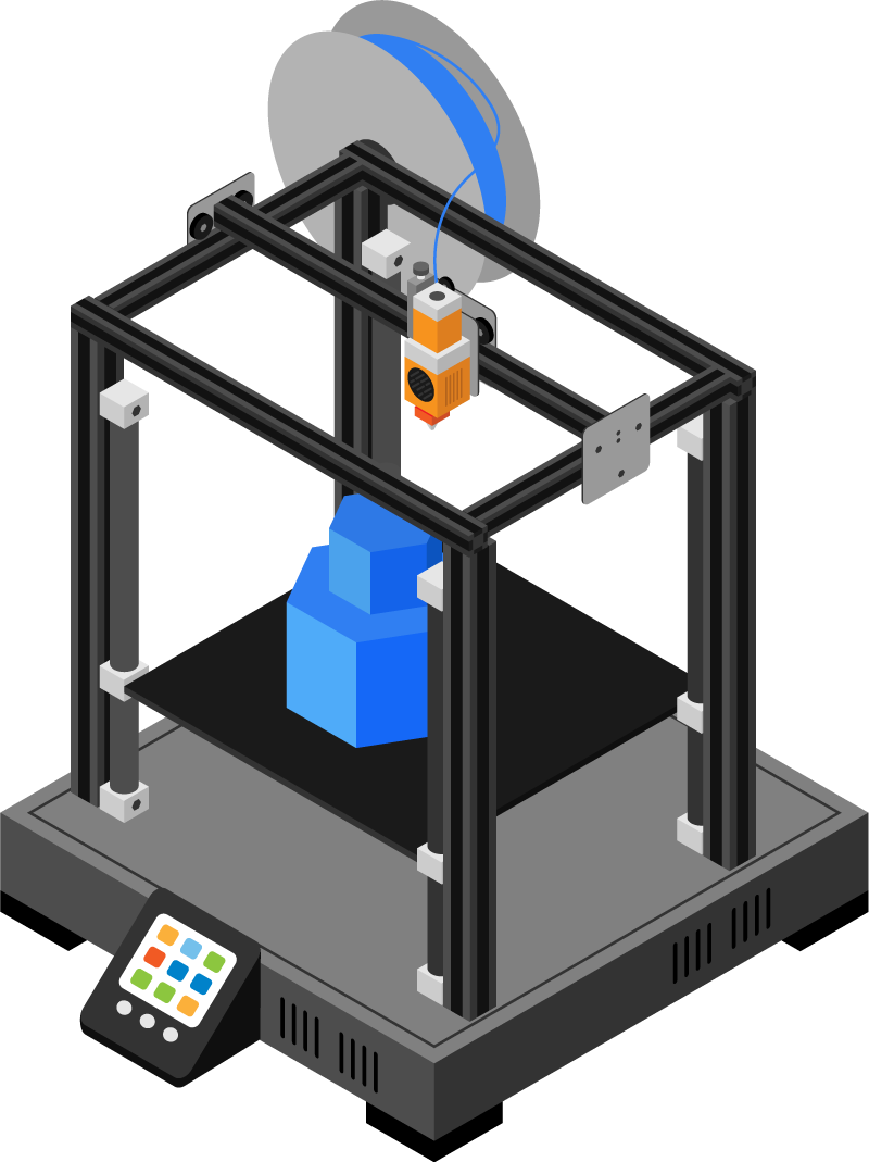 Figure 2: FDM Printer Technology